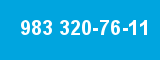 983 320-76-11